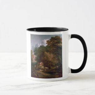 Caneca Carro do mercado de Thomas Gainsborough  The, 1786