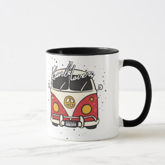 Caneca Carro velho - vermelho