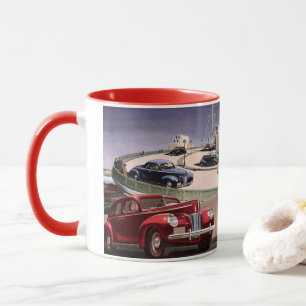 Caneca Carros vintage, Trilha Classic Sedans na Freeway