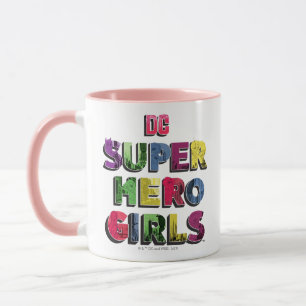 Caneca Carta de Cidade de Super Heróis DC
