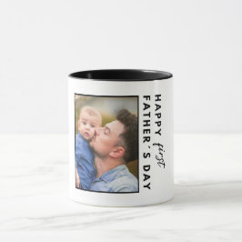 Caneca "Cartão com fotos Dia de os pais"