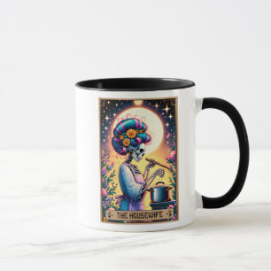 Caneca Cartão/Dia de as mães De Tarot Engraçado/Mulher De