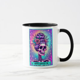 Caneca Cartão/Dia de as mães Engraçado Tarot/Superstar Ma