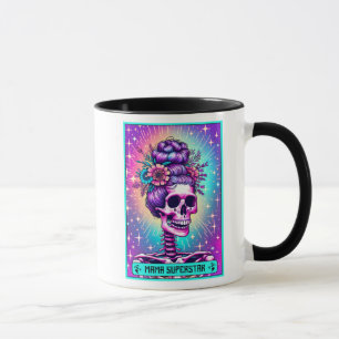 Caneca Cartão/Dia de as mães Engraçado Tarot/Superstar Ma
