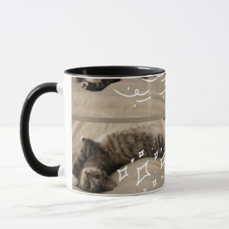Caneca Cartão Postal de Gatinho Adorável