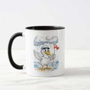 Caneca Cartão postal do posto de verificação do vento na 