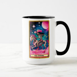 Caneca Cartão Tarot Engraçado/A Cowgirl
