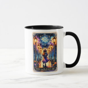 Caneca Cartão Tarot Engraçado/Gaslight