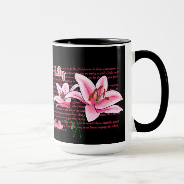 Caneca Cartas Para Lily Book Mug (Direita)