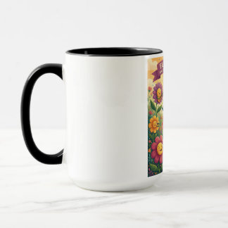 Caneca Cartaz Caprichoso "Floral Fiesta" - Flor Cantando