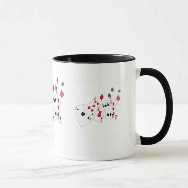 Caneca Cartões de jogo 1-Mug (Direita)