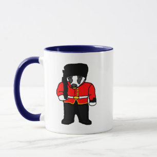 Caneca Cartografia de Badger Beefeater, Guarda Real Britâ