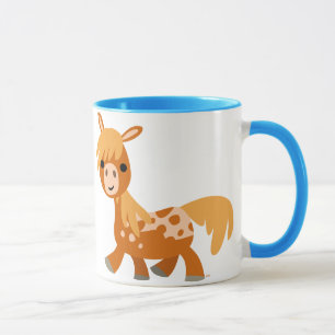 Caneca Cartoon Bonito Appaloosa Pony Mug