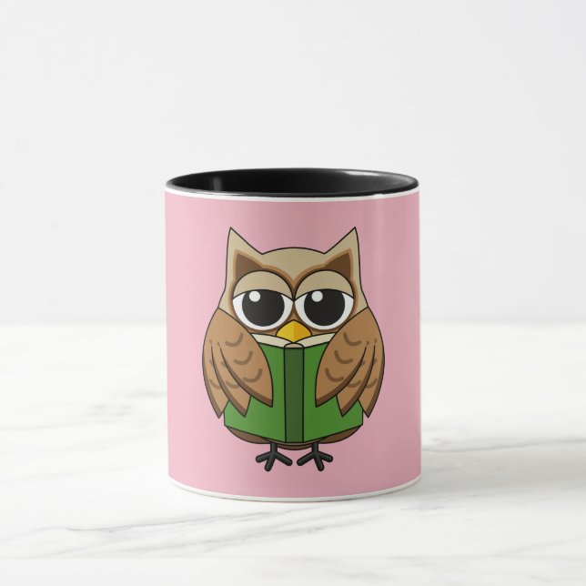 Caneca Cartoon de Leitura de Carroçaria (Centro)