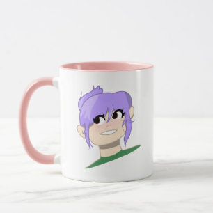 Caneca Cartoon feminino otimista