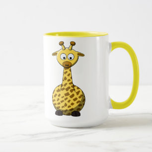 Caneca Cartoon Giraffe Mug