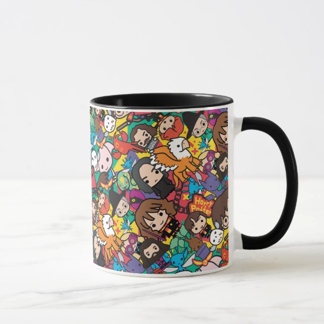 Caneca Cartoon Harry Potter Character Tosn (Direita)
