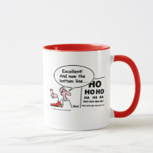 Cartoon Optometrista Funny Santa Claus Eye