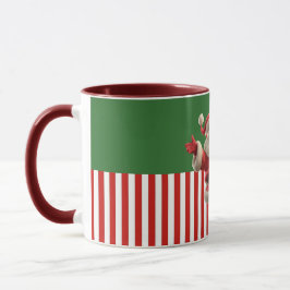 Caneca Cartoon Santa Dancing Joyfully