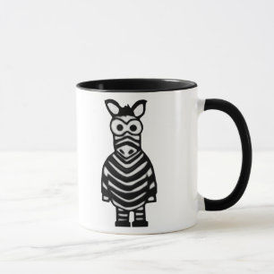 Caneca Cartoon Zebra
