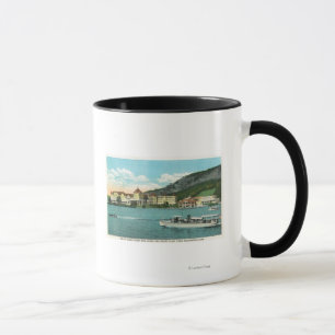 Caneca Casa, anexo, e yacht club do Mt Kineo