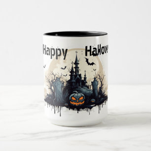 Caneca Casa Assombrada e Grave Yard