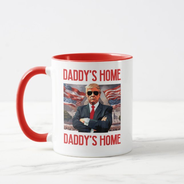 Caneca Casa Branca de Trump Daddys 2024 (Esquerda)