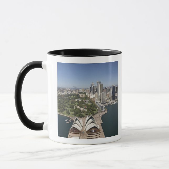 Caneca Casa da Ópera de Sydney, Jardins Botânicos Reais,  (Esquerda)