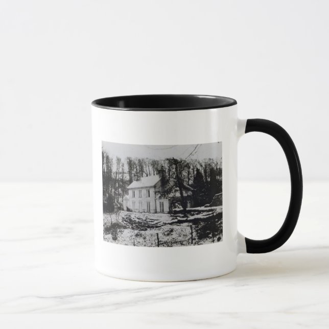 Caneca Casa de Asham perto de Beddingham em Sussex do (Direita)