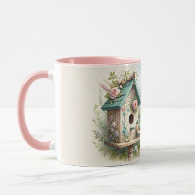 Caneca Casa de Campo com Jardim Floral (Esquerda)