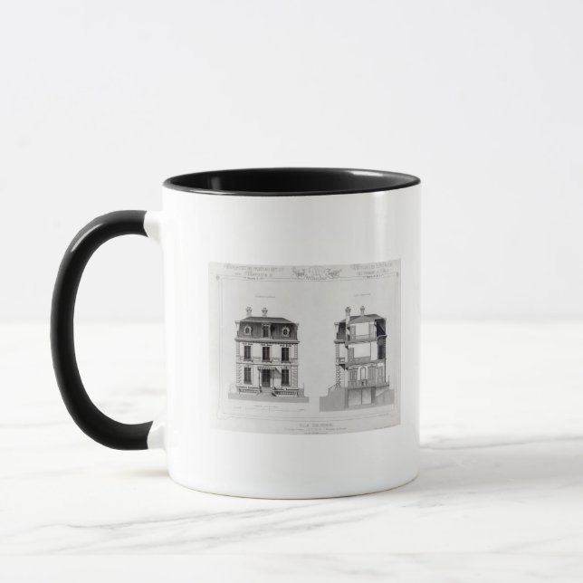 Caneca Casa de campo Suburbaine, primeiro Chasse na nuvem (Esquerda)
