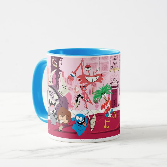 Caneca Casa de Foster para Amigos Imaginários | Dança (Frente Esquerda)