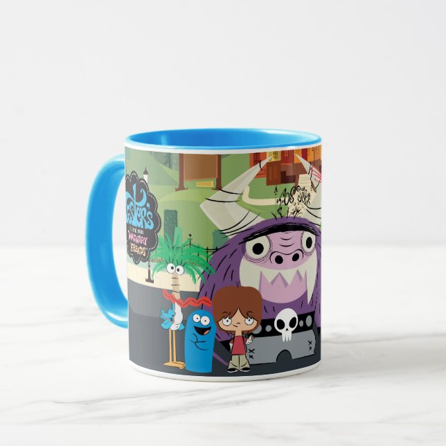 Caneca Casa de Foster para Amigos Imaginários | Desligame (Frente Esquerda)