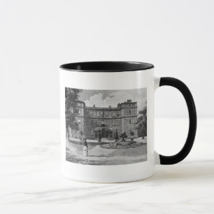 Caneca Casa de Marlborough, do jardim, 1863