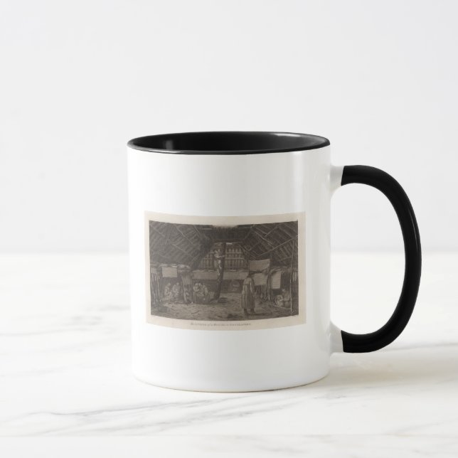 Caneca Casa de Oonalashka, Alasca (Direita)
