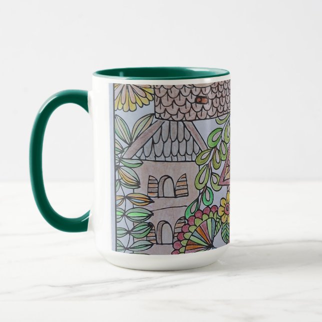 Caneca Casa de Pássaros (Esquerda)
