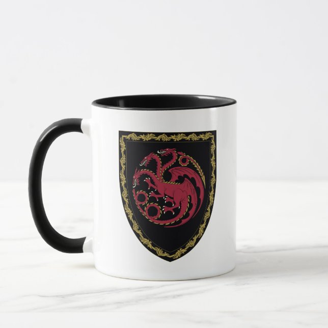 Caneca CASA DO DRAGÃO | House Targaryen Crest (Esquerda)
