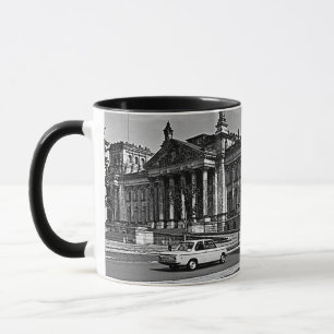 Caneca Casa do parlamento do Reichstag de Berlim antiga