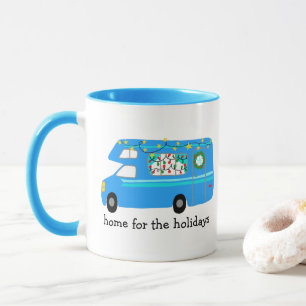 Caneca CASA PARA FÉRIAS CLIENTE DE Campanha de Natal Ret
