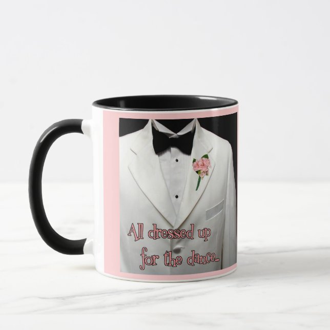 Caneca Casaco de esporte branco (Esquerda)