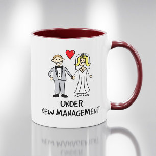 Caneca Casal de Recém-Casados - Sob Nova Administração