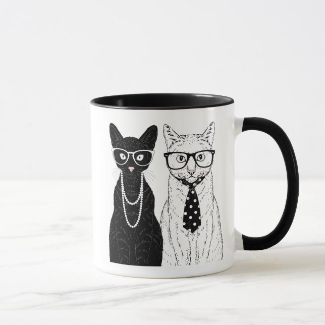 Caneca Casal do gato (Direita)