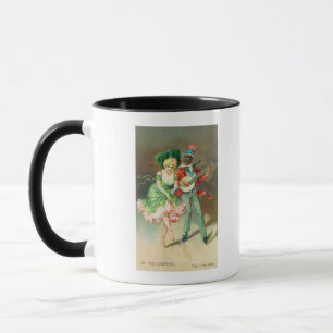 Caneca Casal no traje que faz a Bolo-Caminhada