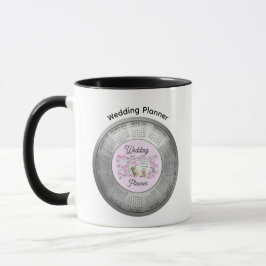 Caneca Casamento Calendário 2026 Café Tea Mug