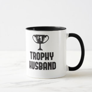 Caneca Casamento engraçado do marido do troféu & presen