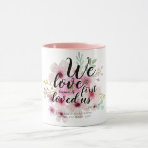 Caneca CASAMENTO - Nós Amamos Porque Ele Primeiro Nos Am