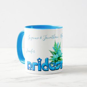 Caneca Casamento Personalizado de Bridesmaid
