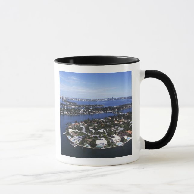 Caneca Casas de ilha privada da Baía de Biscayne, Estrela (Direita)