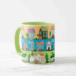 Caneca Casas Fofas