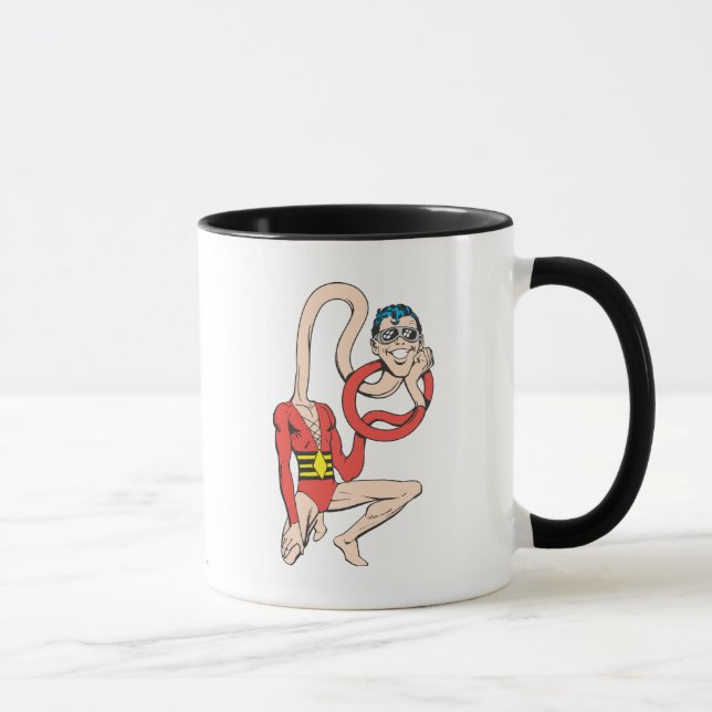Caneca Casca de borracha do homem plástico (Direita)